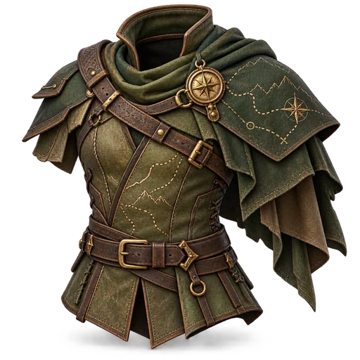 Armadura del conjunto Del viajero